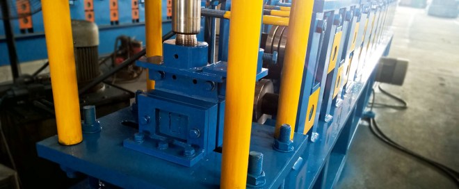 metal c stud and track roll forming machine