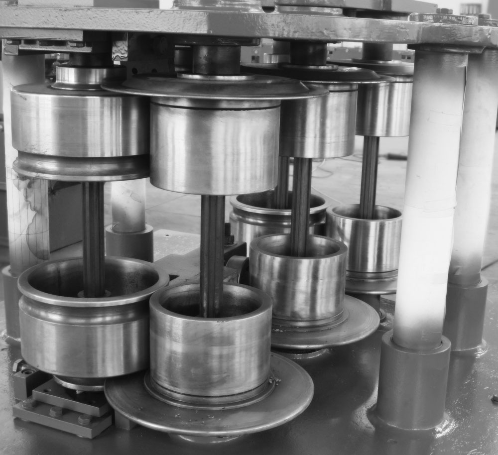 Electrical curving machine for BEMO ROOFING