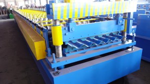 corrugated sheet making machine