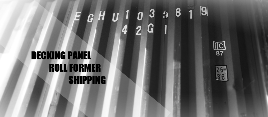 metal decking floor roll forming machine