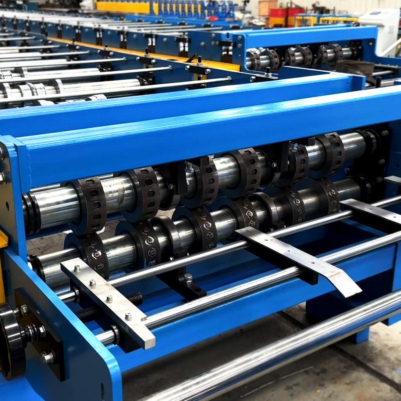 metal floor deck roll forming machine