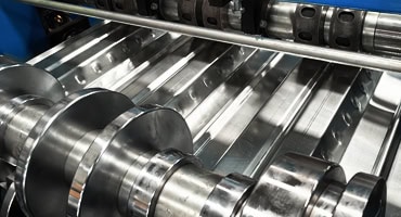 steel decking floor roll forming machine