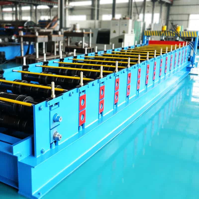 metal wall deck roll forming machine