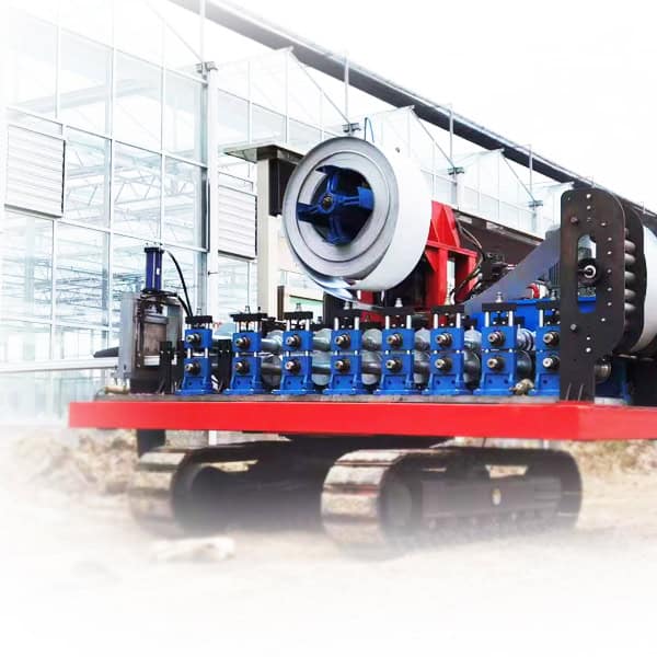 hydroponic growing gutter roll forming machine