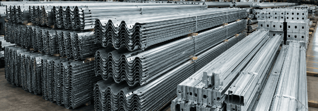 steel guardrail production
