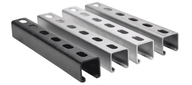 solar strut channel roll forming machine project